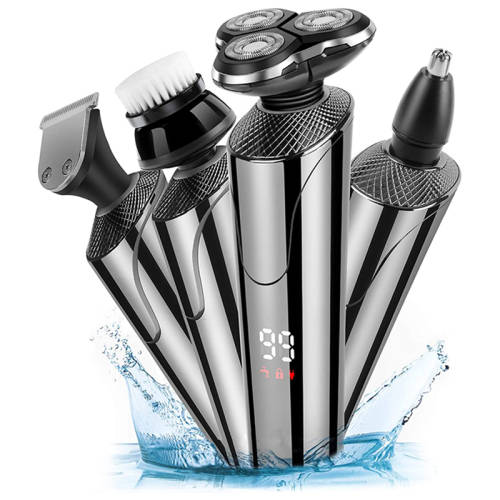 High-Power And Powerful Digital Display Electric Shaver Rechargeable Razor