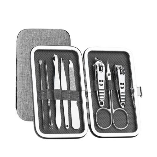 Stainless Steel Manicure Pedicure Kit Nail Clippers Set All in One Beauty Care Tools