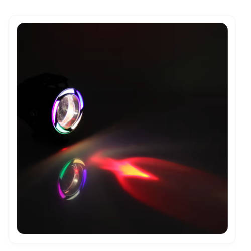 U7 10W CREE LED Headlamp Light with Angel Eyes Light for Motorcycle