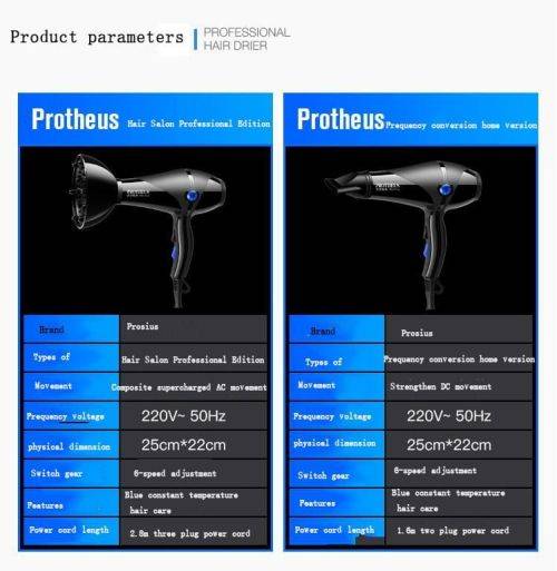 Hair Dryer Home Barber Shop Size Power Hair Salon Hot And Cold Hair Dryer