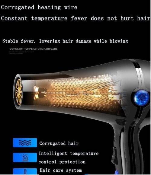 Hair Dryer Home Barber Shop Size Power Hair Salon Hot And Cold Hair Dryer
