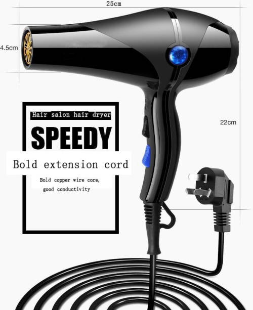 Hair Dryer Home Barber Shop Size Power Hair Salon Hot And Cold Hair Dryer