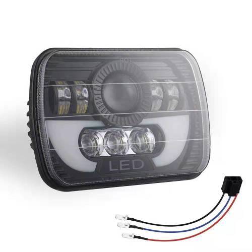7 Inch Square Headlight Wrangler LED Headlight
