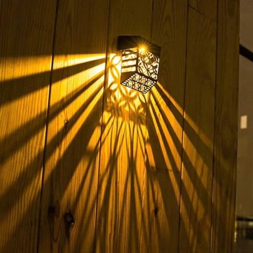 Fence Lights Outdoor Solar Fence Lights Home Garden Landscape Lights