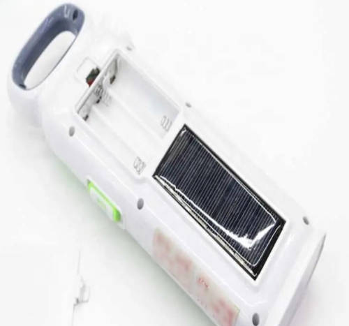 High Quality USB Rechargeable Battery Solar Flashlight