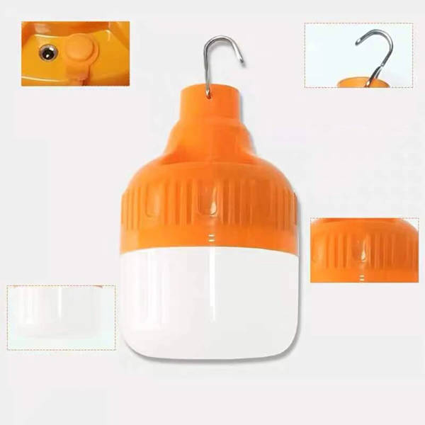 USB Rechargeable LED Outdoor Night Light Bulb Emergency Light Portable Lamp