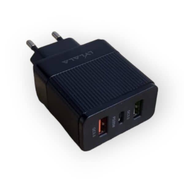 Dual USB 45W QC3.0 + PD Wall Charger