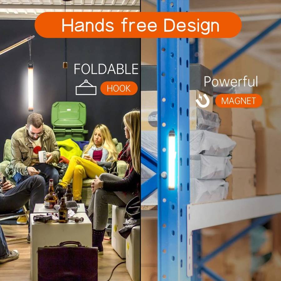 LED Multifunctional Rechargeable Lamp Outdoor Portable Flashlight Camping Lamp