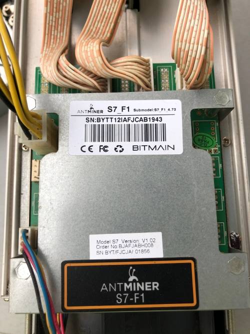 Bitmain Antminer s7 ASIC Miner With Power Supply