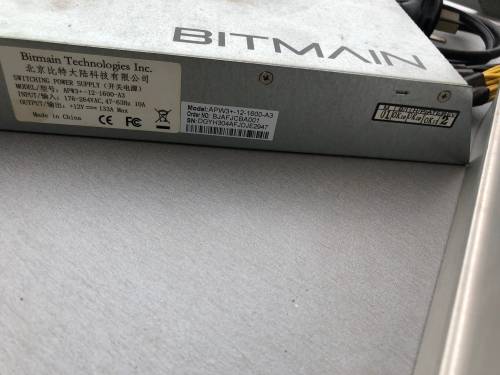 Bitmain Antminer s7 ASIC Miner With Power Supply