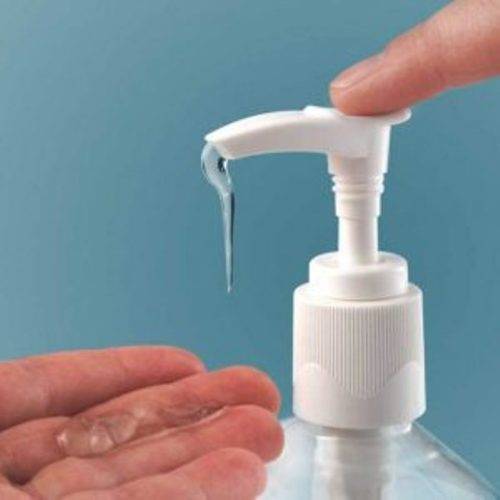 MEDI + HYGIENE WATERLESS HAND SANITISER GEL - 500ML IN PUMP BOTTLE