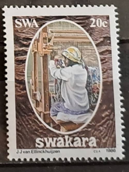 1986 - SWA - Unused - Karakul Fur Industry - 20c