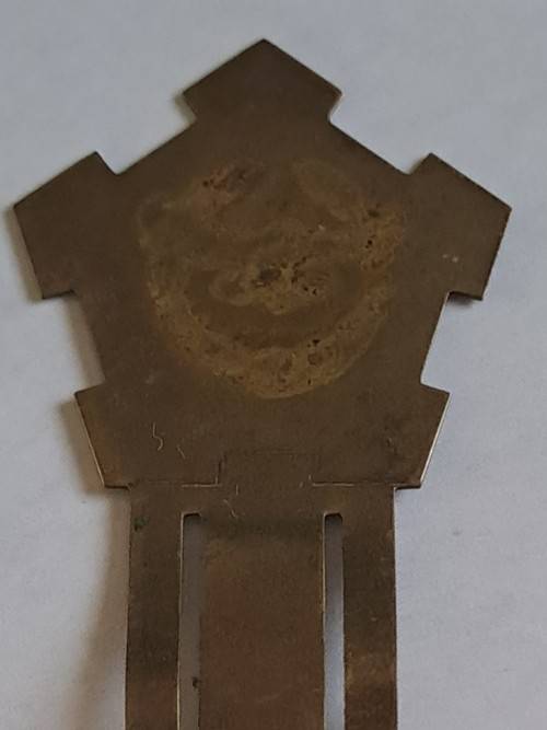 Vintage Brass South African Air Force Paper Clip