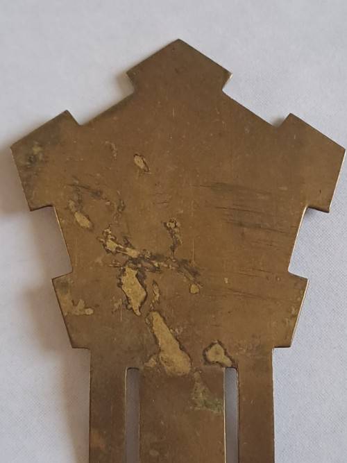 Vintage Brass South African Air Force Paper Clip