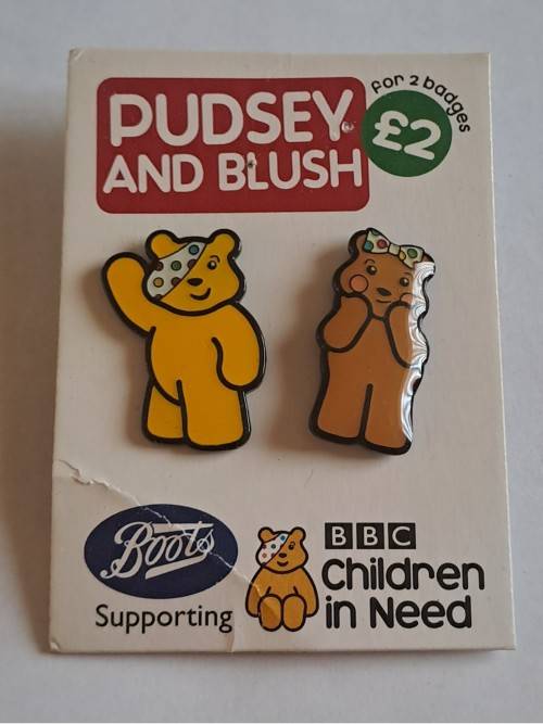 `Pudsey & Blush` Pins