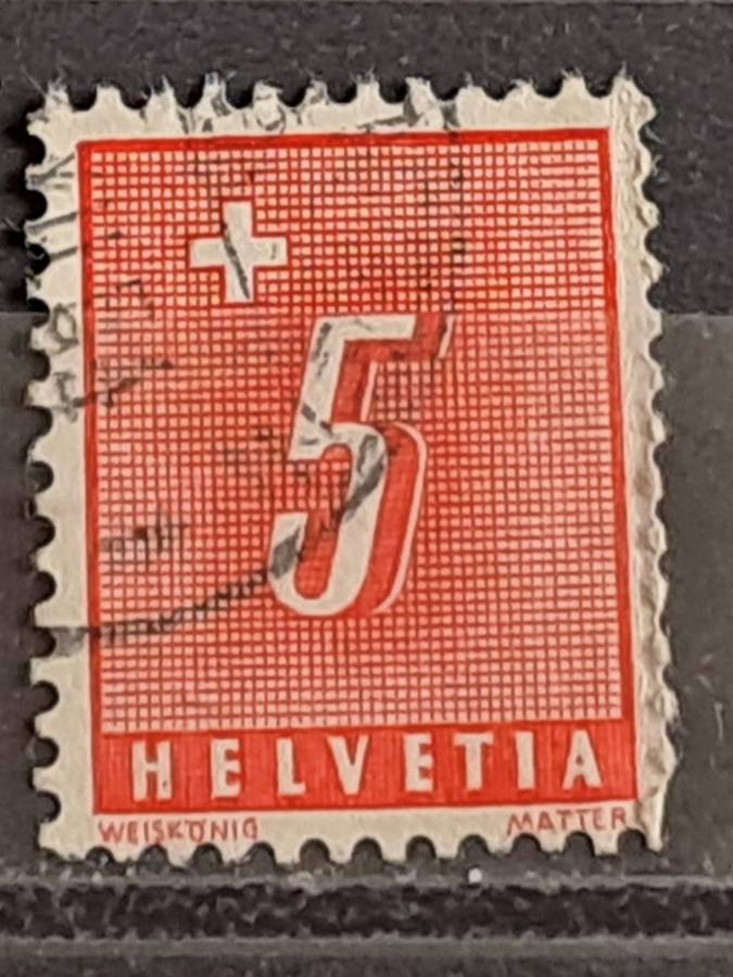 1938 - Switzerland - 5 - Postage Due