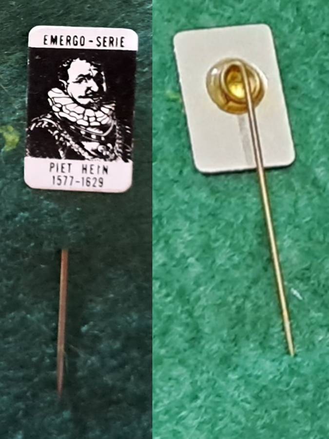 Pin: `Emergo-Serie - Piet Hein 1577-1629`