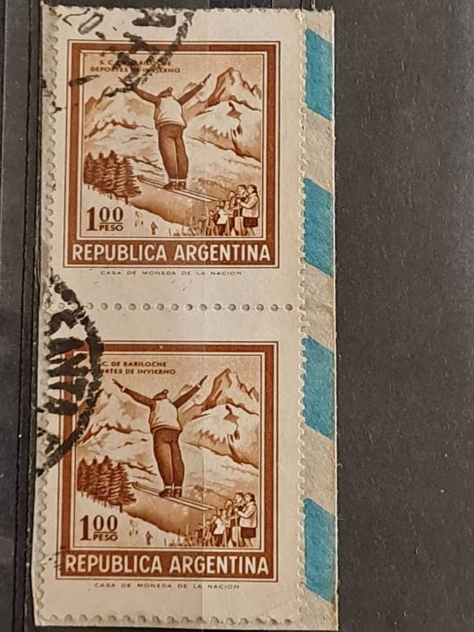 1971-1972 - Argentina - Pair 1.00 - Skiing
