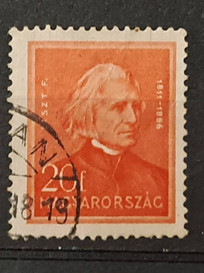 1932 - Hungary  - 20 - Liszt