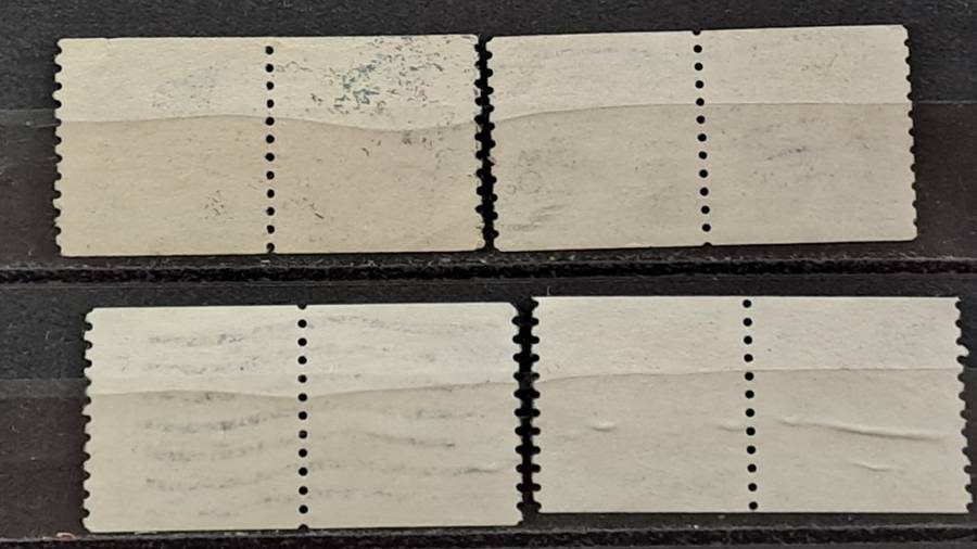 1978-1993 -  USA -  Flags - 4 x Pairs