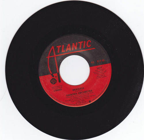 Vinyl 45 RPM Seven Single - Brazuca / Simbora  - Simbora Orchestra   - Atlantic 3447