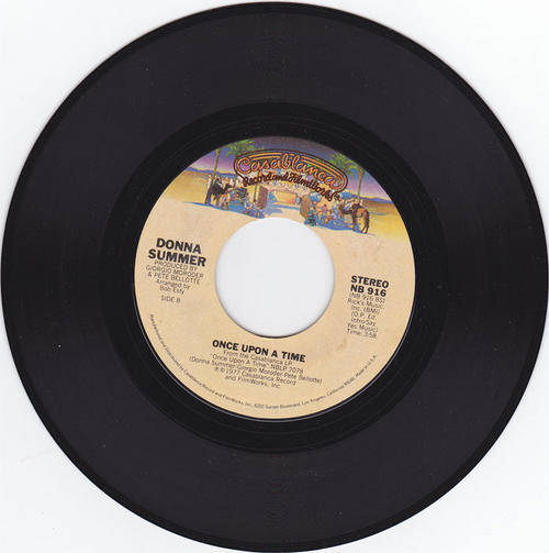 Vinyl 45 RPM Seven Single - Once Upon a Time - Donna Summer - Casablanca NB 916