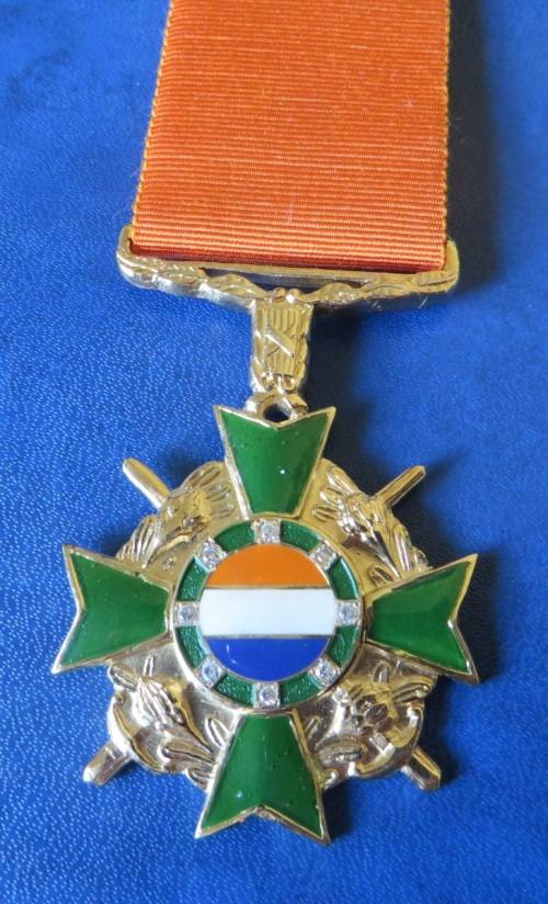 Extremely Rare - HONORIS CRUX DIAMOND Decoration Stamped Silver on Back** Very Rare to find **