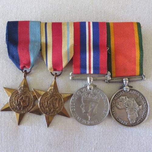 WW2 Medal Group awarded to - 211164 A.P Conradie