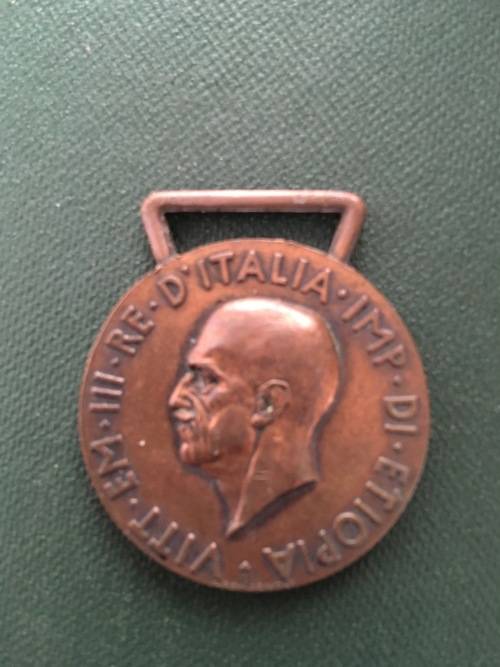 Italian Africa Orientale Medal** no ribbon