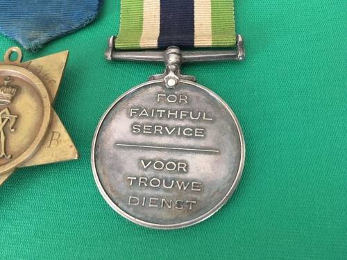 QSA Boer War Medal Group to - 2435 Corpl: W.T Richards S.A.C