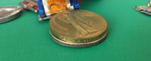 QSA and ww1 Medal Group to - Intell: Agent  R.J Atwell F.I.D - with set of Miniatures**
