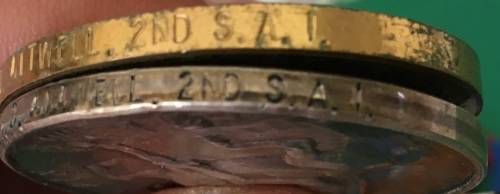 QSA and ww1 Medal Group to - Intell: Agent  R.J Atwell F.I.D - with set of Miniatures**