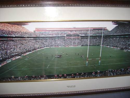 1995 RUGBY WORLD CUP - PICTURE OF "THE FINAL KICK"!!!