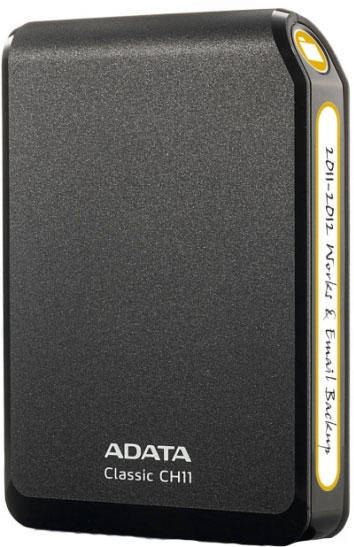 A-Data CH11 500GB USB 3.0 Portable External Hard - Black