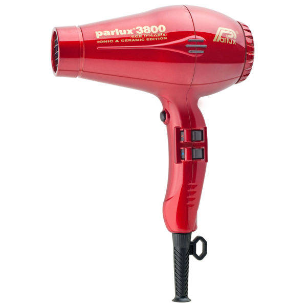 PARLUX 3800 Ionic & Ceramic (RED) with 2 Nozzles