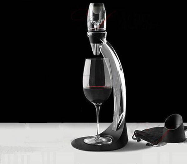 Quick Magic Decanter Deluxe Red Wine Aerator Aeration Tower Filter Set Bar Tool