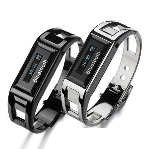 Bluetooth Bracelet Vibrating Alert w/ Caller's ID Watch Anti-Loss Incoming Call
