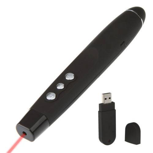 USB Wireless Word PowerPoint Presenter Laser Pointer Office Presenter