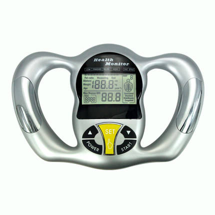 BODY HEALTH MONITOR BODY FAT CALCULATOR BODY MASS INDEX (BMI) KCAL LCD DISPLAY