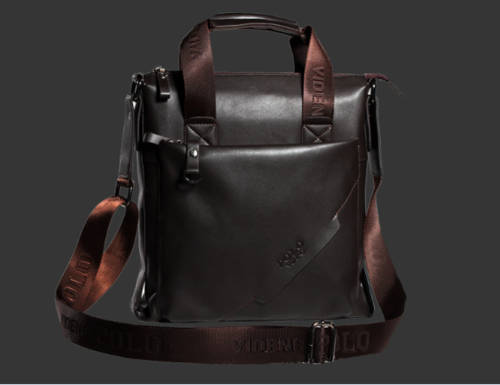Men's Bag Leather Messenger Shoulder Handbag Briefcase