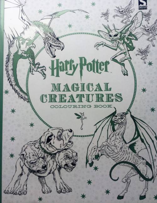 Harry Potter Magical Creatures Colouring Book for Adults