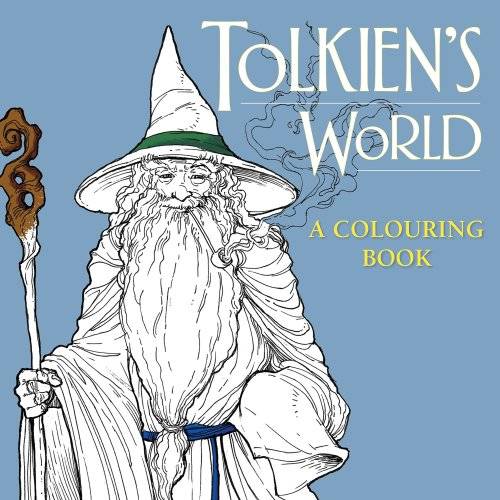 Tolkien`s world - A colouring book for adults - Lord of the RIngs