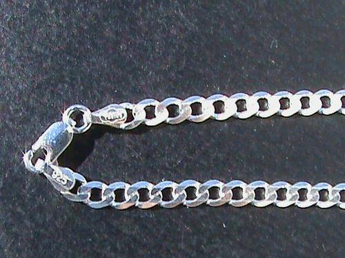 50 CM STERLING SILVER MENS CHAIN