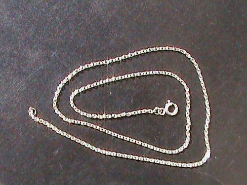 40 CM OVAL LINK STERLING SILVER CHAIN