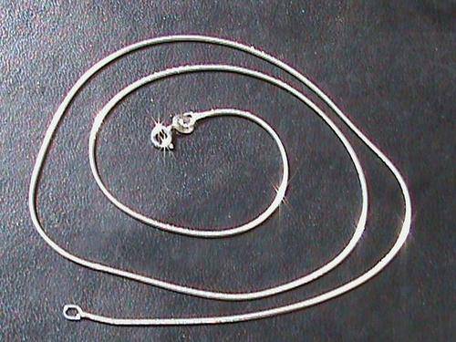 STERLING SILVER SNAKE CHAIN...