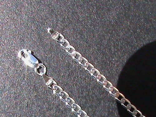 STERLING SILVER CHAIN 55 CM LONG .....