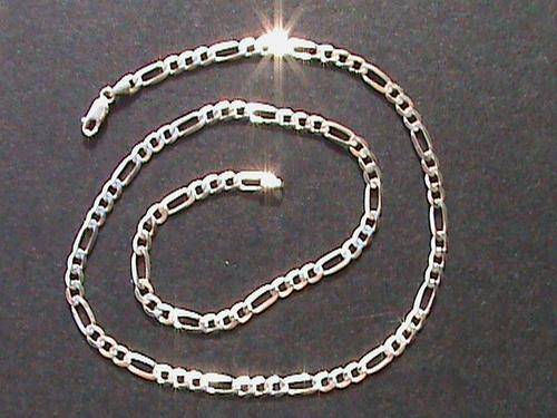 STERLING SILVER CHAIN 55 CM LONG