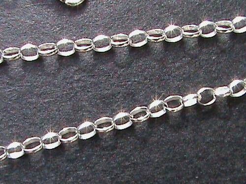 90 CM LONG STERLING SILVER CHAIN.......