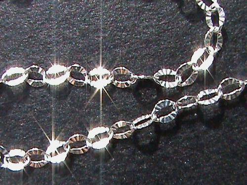 STERLING SILVER CHAIN ....60 CM LONG  ................