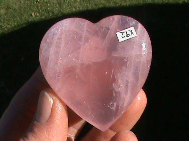 ROSE QUARTZ POLISHED HEART